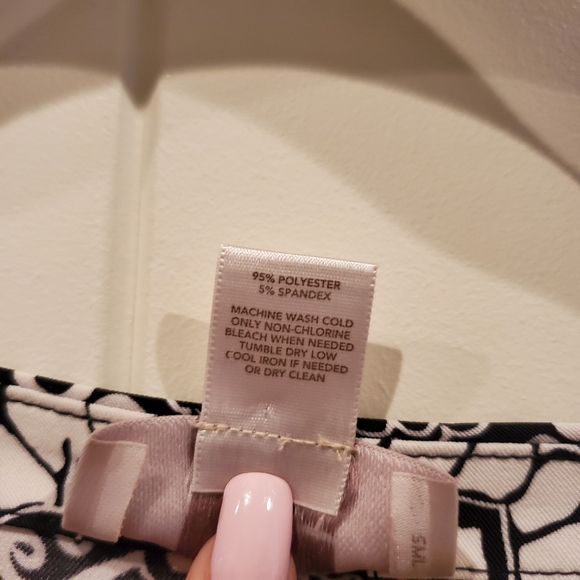 Loft Black and White Shift Dress Sz S - Picture 3 of 5